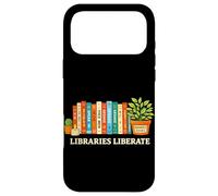 Libraries Liberate Banned Books Reading Lover Literature Case for iPhone 17 Pro Max
