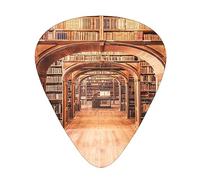Library Bookcase Guitar Paddle 12 Pack Guitar Pickup Suitable For Playing Acoustic Guitars, Electric Guitars, Etc.