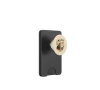 Library Cat Society Book Lover PopSockets PopWallet for MagSafe