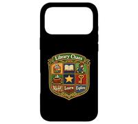 Library Chaos Read Learn Explore Book Lover Case for iPhone 17 Pro Max