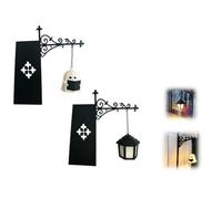 Library Lantern Decorative Bookshelf Lamp, Reading Book Shelf Lights for Bookworms, Antique Led Books Nook Lamp Ornament for Study Reading Corner, Gift for Book Lovers (1,Retro Lantern+Little Ghost)