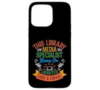 Library Media Specialist Laughter Library Media Specialist Case for iPhone 15 Pro Max