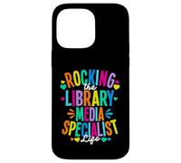 Library Media Specialist Rocking Library Media Specialist Case for iPhone 14 Pro Max