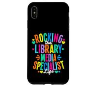 Library Media Specialist Rocking Library Media Specialist Case for iPhone XS Max