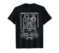 Library of Alexandria Floor Plan Archaeology Archaeologist Value Graphic T-Shirt