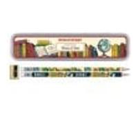 Library Pencils Set In Tin
