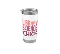 Library Science Major Student Graduation Librarian Masters Stainless Steel Insulated Tumbler