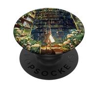 Library shelf plant PopSockets Adhesive PopGrip