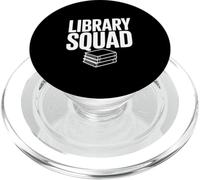 Library Squad Book Lovers Reading Club Funny PopSockets PopGrip for MagSafe