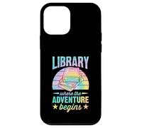 Library Where The Adventure Begins Book Lover Case for iPhone 12 mini