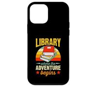 Library Where The Adventure Begins Book Lover Case for iPhone 12 mini