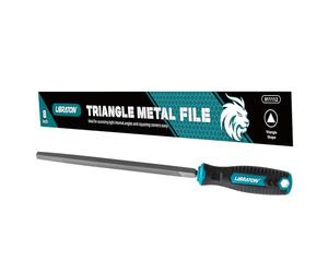 LIBRATON 200 mm Triangle Metal File, Metal File, High Carbon Steel File