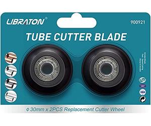 LIBRATON 2PCs Pipe Cutter Replacement Blade for Pipe Cutter for Cutting Pipes of Aluminum, Copper, PVC, Thin Stainless Steel Tube