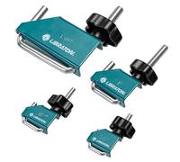 Libraton 4Pcs Hose Pinch Off Pliers Set, Hose Clamp Pliers Automotive for Fuel Line, Brake Line Clamp Coolant Radiator Hose Clamp Kit- 3/8" 1/2" 1" 1-3/4" Fluid Gas Line Clamps Tools