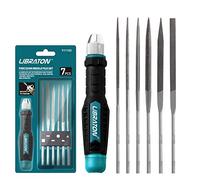 LIBRATON 6PCS Needle File Set Interchangeable, Metal Files Set