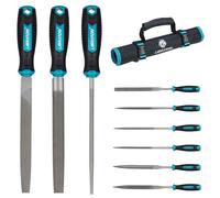 LIBRATON 9PCS Metal File Set with Needle Files