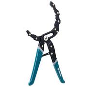 LIBRATON Oil Filter Wrench, 12" Oil Filter Pliers, Quick Adjustable Oil Filter Removal Tool with Spring Structure (2-3/8" to 4-3/4" Opening), One-Hand Use, for Cars, Motorcycles & Trucks