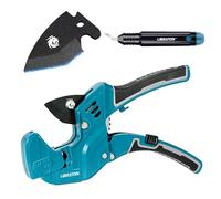 LIBRATON PVC Pipe Cutter, Cuts up to 42 mm, Ratchet Pipe Cutter Heavy-Duty