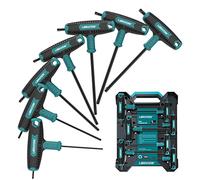 LIBRATON T Handle TORX Keys, Star Torx Key T-Handle Set, T-Handle Wrench Set, Bike Repair Tool with Storage Case, 7 Pieces