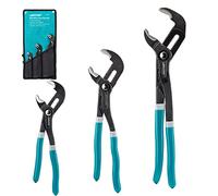 LIBRATON Water Pump Pliers, Groove Joint Pliers Set, Pipe Grips