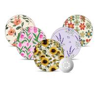 Libre 3 Sensor Covers Waterproof Amolyfe 10 Pack Freestyle Libre 3 Covers Shockproof with Hard Cap Waterproof Breathable Medical CGM Adhesive Plasters 14 Day CGM Protection