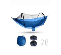 LIBRELUNE Outdoor 2 Seater Hammock with Mosquito Net, Camp Bed, Hanging Swing for Outdoor, Suitable for Outdoor Hiking and Camping