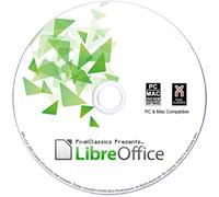 LibreOffice Office Suite 2026 on CD Disc | Compatible with Microsoft Office Word, Excel & PowerPoint for Home Student Business | One Time Purchase, Lifetime License & Free Updates | Windows PC & Mac
