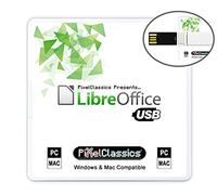 LibreOffice Office Suite 2026 on USB | Compatible with Microsoft Office Word, Excel & PowerPoint for Home Student Business | One Time Purchase, Lifetime License & Free Updates | Windows PC & Mac