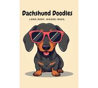 Libreta Adorable de Perritos Salchicha Dachshund: Cuaderno Rayado 6x9 Pulgadas con 120 Páginas | Regalo Perfecto para Amantes de los Perros Salchicha