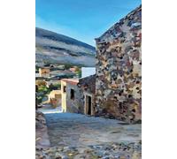 Libreta Artística Inspirada en México - Real de Catorce | Escarabajo Design: Cuaderno de notas y diario personal con ilustración contemporánea de ... tamaño 6x9 pulgadas (Ilustrando México)