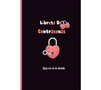 Libreta De Contraseñas: Cuaderno para apuntar contraseñas con índice alfabético; Un libreta A5 para organizar los datos de acceso, nombres de usuario y claves de internet .110 Páginas.01
