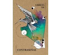 Libreta de contraseñas : Pájaro | A5, 212 páginas, 32 entradas por letra: Directorio con índice alfabético para mantener seguras tus contraseñas web en un solo lugar