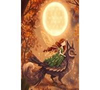 Libreta Hada y Flor de la vida: Cuaderno de notas infantil