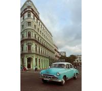 Libreta Hotel Saratoga en Cuba: Cuaderno con líneas y diseño urbano viajero (Libretas de ciudades y paisajes)