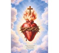 Libreta para escribir tus oraciones. Diseño del Sagrado Corazón de Jesús: Diario de fe y gratitud. Libreta de oración cristiana para escribir rezos, ... personales (Cuadernos de Oraciones)