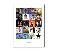 Libretto Designs DAVID BOWIE Albums A3 Art Print Poster
