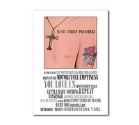 Libretto Designs MANIC STREET PREACHERS Generation Terrorists Album unframed A4 Art Print Mini Poster