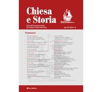 Libri Chiesa E Storia. Rivista Dell'associazione Italiana Dei Professori Di Storia Della Chiesa #14