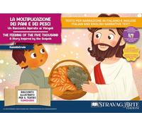 Libri Di Giacomo Linda - La Moltiplicazione Dei Pani E Dei Pesci. Un Racconto Ispirato Ai Vangeli. Storia Kamishibai. Ediz. Italiana E Inglese. Con Burattin