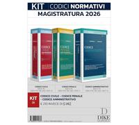 Libri Francesco Caringella - Kit Codici Normativi Per Il Concorso In Magistratura E I Concorsi Superiori 2026. Con Aggiornamento Online
