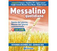 Libri Francesco (Jorge Mario Bergoglio) / Benedetto XVI (Joseph Ratzinger) / Angelo Comastri - Messalino Quotidiano (Novembre-Dicembre 2025-Gennaio 2026)