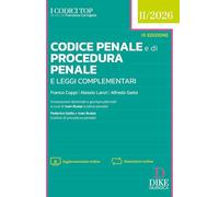 Libri Franco Coppi / Alessio Lanzi / Alfredo Gaito - Codice Penale E Di Procedura Penale E Leggi Complementari. Top 2026. Nuova Ediz. Con Aggiornamento Onli