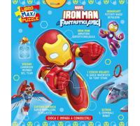 Libri Iron Man. Gioca E Impara A Conoscerli. Libro Maxi Puzzle. Ediz. A Colori