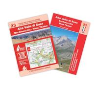 Libri Luca Zavatta - Alta Valle Di Susa Bardonecchi Mont Thabor. Carta Dei Sentieri 1:25000 Con Guida Alle Piu Belle Escursioni. Con Carta Geografica Ripieg