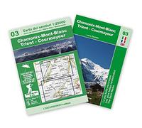 Libri Luca Zavatta - Chamonix-Mont Blanc Trient-Courmayeur. Con Mappa Escursionistica 1:25000. Ediz. Multilingue