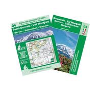 Libri Luca Zavatta - St-Gervais - Val Montjoie - Servoz - Sallanches - Megeve. Guida Escursionistica. Ediz. Italiana, Inglese E Francese. Con Carta Dei Sent