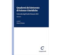 Libri Quaderni Del Dottorato Di Scienze Giuridiche. Universita Degli Studi Di Sassari #03