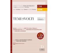 Libri Valerio De Gioia / Angelo Salerno / Annalisa Tricarico - Temi Svolti Per Il Concorso In Magistratura E I Concorsi Superiori 2026. Con Aggiornamento On