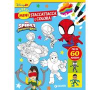 Libri Walt Disney - Spidey E I Suoi Fantastici Amici. Mini Staccattacca & Colora. Con Adesivi. Ediz. A Colori