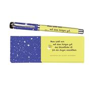 libri_x Moses Ink Pen 13,5cm Metal Blue Gift Box New